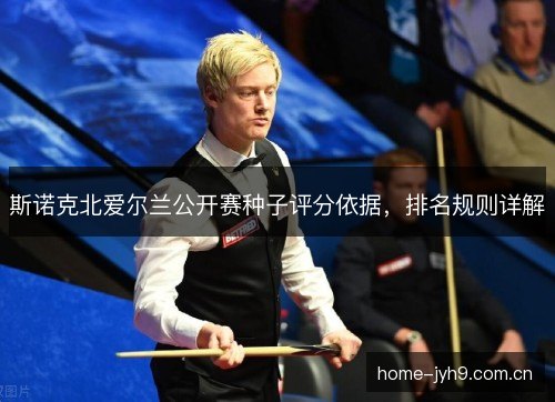 斯诺克北爱尔兰公开赛种子评分依据，排名规则详解